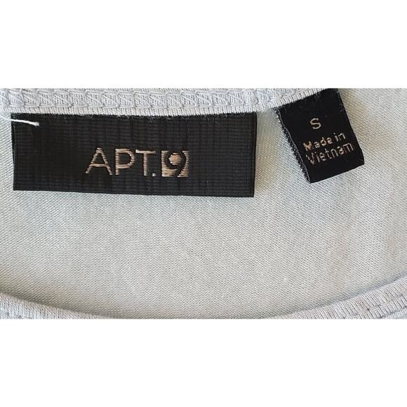 APT.9 Womens Blue Sleeveless Tiered Ruffle Scoop Neck Top Blouse Size Small - Picture 7 of 11